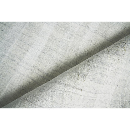 Robin Stripe Rug by Exquisite Rugs in ivory, gray. Made from bamboo silk, wool in a unique style.