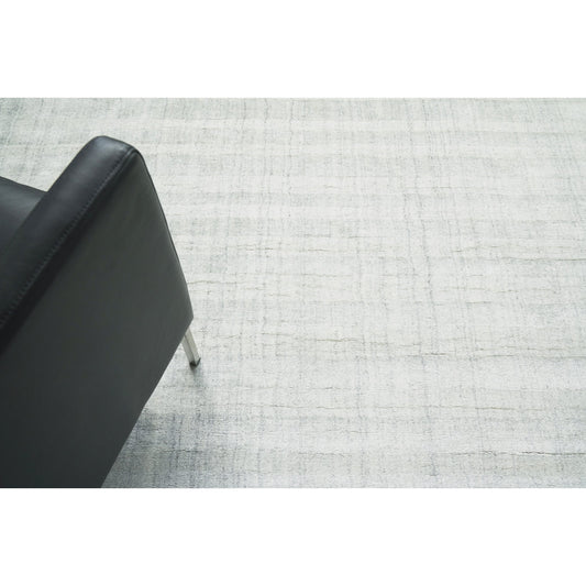 Robin Stripe Rug - Ivory, Gray by Exquisite Rugs in ivory/gray. Made from ivory in a unique style.