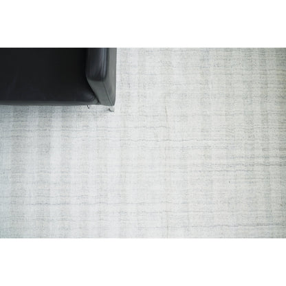 Robin Stripe Rug by Exquisite Rugs in ivory, gray. Made from bamboo silk, wool in a unique style.