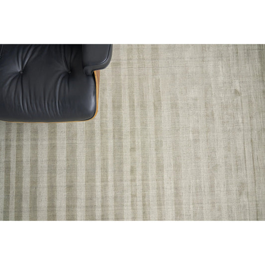 Robin Stripe 3784 Rug by Exquisite Rugs in taupe. Made from bamboo silk, new zealand wool in a unique style.