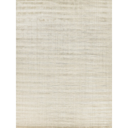 Robin Stripe Rug by Exquisite Rugs in taupe. Made from bamboo silk, wool in a unique style.