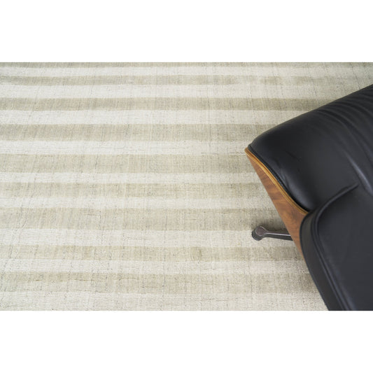 Robin Stripe 3784 Rug by Exquisite Rugs in taupe. Made from bamboo silk, cotton in a unique style.