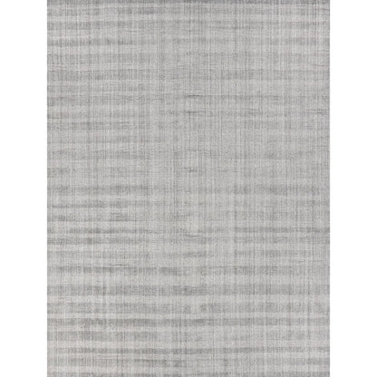 Robin Stripe 3785 Rug by Exquisite Rugs in gray. Made from bamboo silk, wool in a unique style.