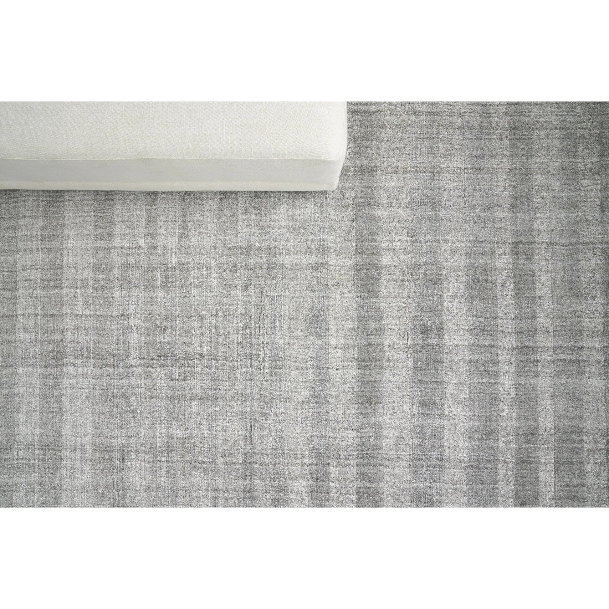 Robin Stripe 3785 Rug by Exquisite Rugs in gray. Made from bamboo silk, wool in a unique style.