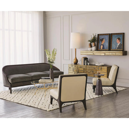 Meteor Taper Table by Global Views in bronze. Made from porcelain in a eclectic & global style.
