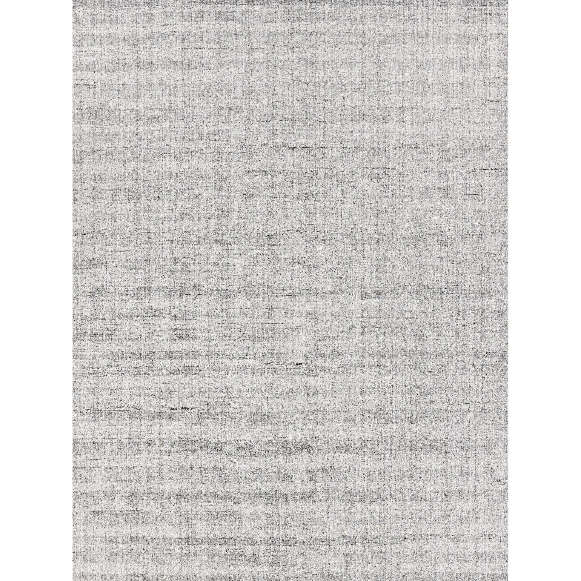 Robin Stripe Rug - Gray by Exquisite Rugs in gray. Made from bamboo silk, wool in a unique style.