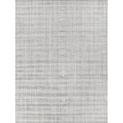 Robin Stripe Rug - Gray by Exquisite Rugs in gray. Made from bamboo silk, wool in a unique style.