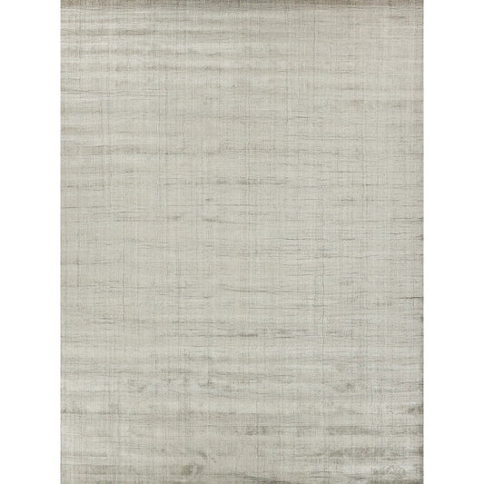 Robin Stripe Rug by Exquisite Rugs in taupe. Made from bamboo silk, wool in a unique style.