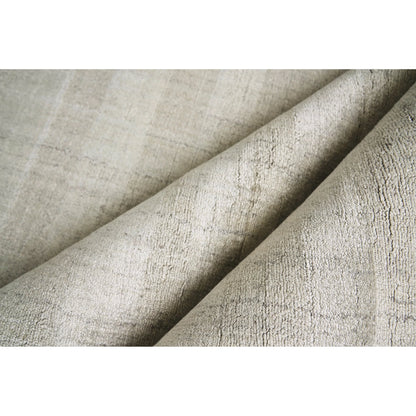 Robin Stripe Rug by Exquisite Rugs in taupe. Made from bamboo silk, wool in a unique style.