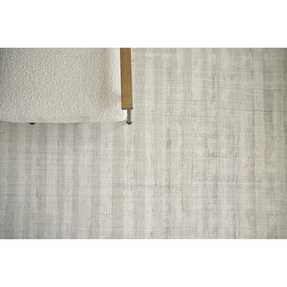 Robin Stripe 3786 Rug by Exquisite Rugs in taupe. Made from bamboo silk, wool in a unique style.