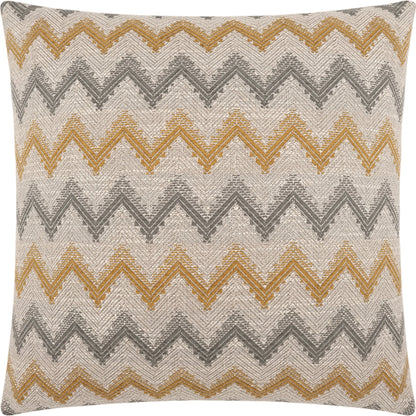 Parquet Throw Pillow by DV Kap Home. Made from 33% polyester, 29% viscose, 24% polypropylene, 14% linen in a modern style.