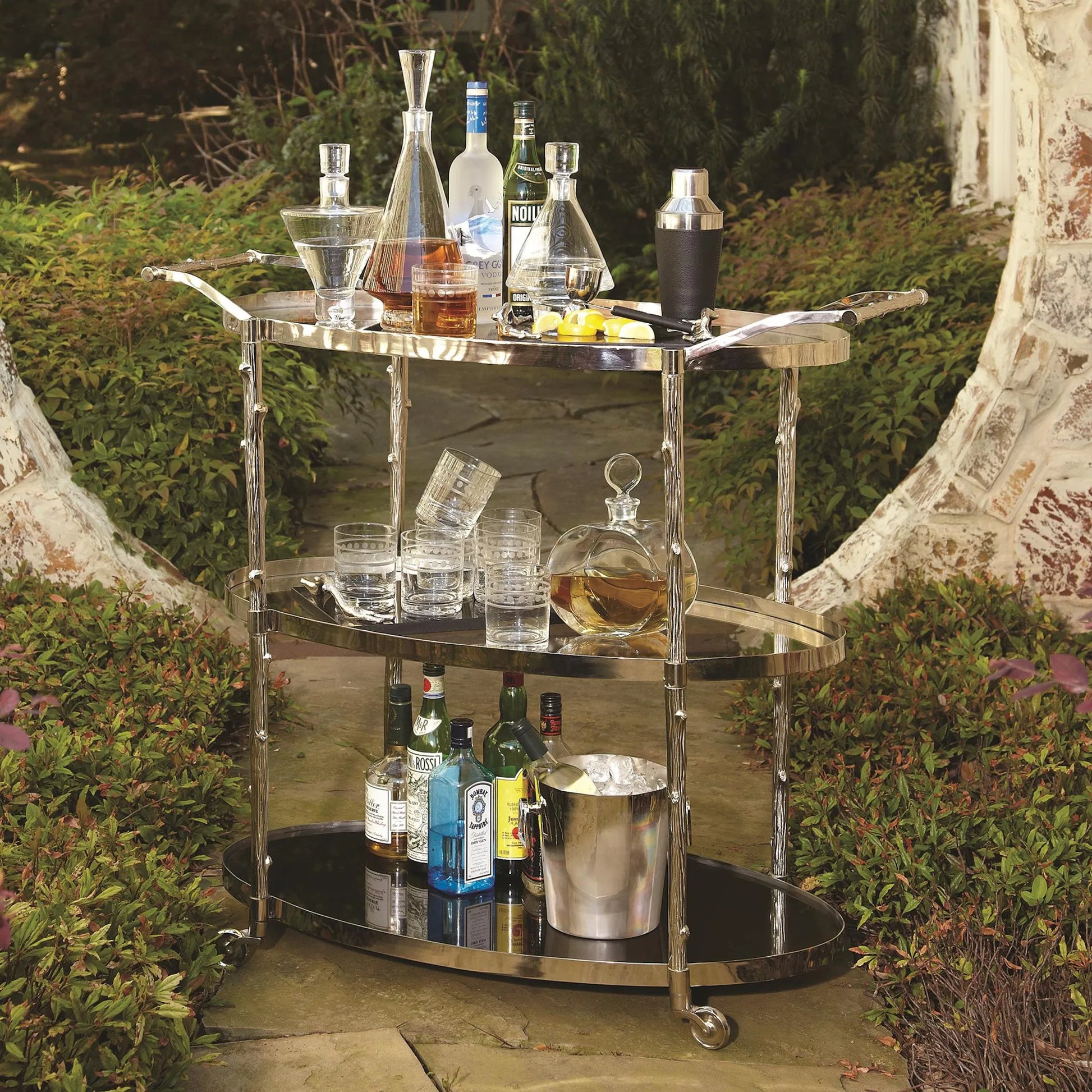 Fat Bottom Decanter by Global Views. Made from glass in a modern style.