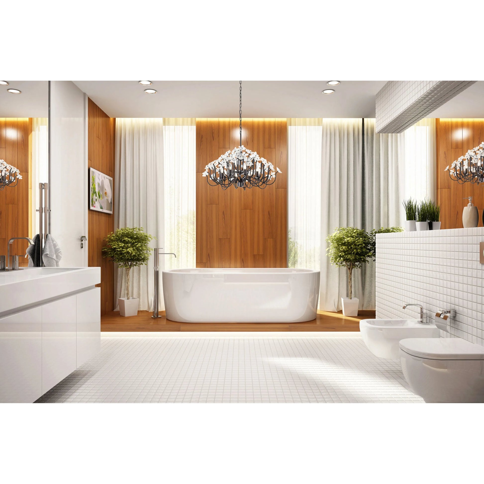 Wildflower Chandelier by Varaluz. Made from unique in a modern style.