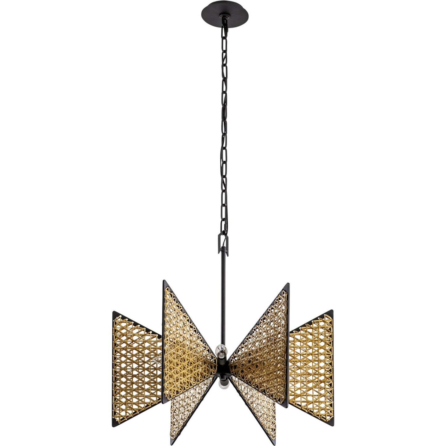 006 SI-1991465 | Additional Silo | Machina Chandelier by Varaluz in matte black/sulihiya. Made from unique in a cottage & farmhouse style.