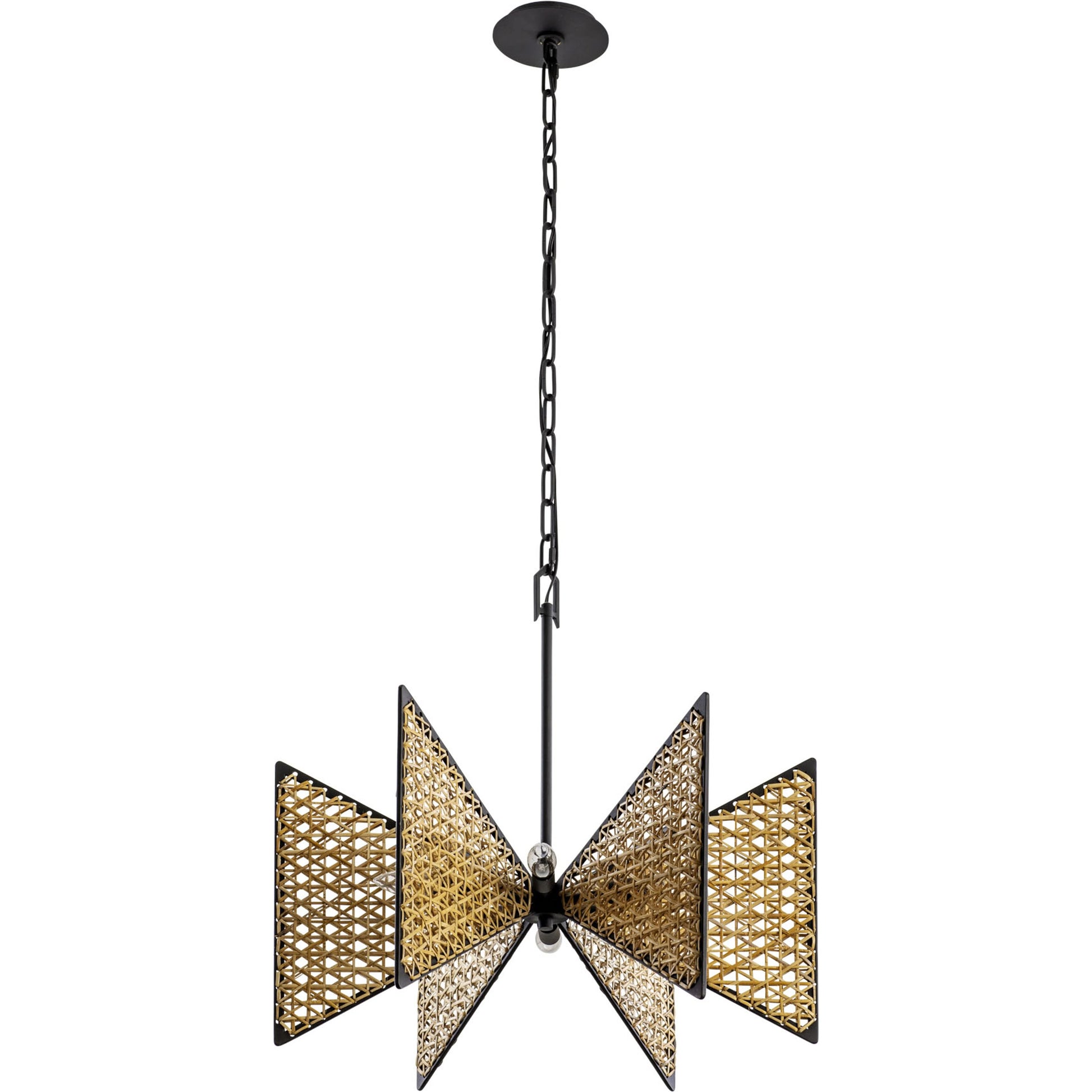 Machina Chandelier by Varaluz in matte black/sulihiya. Made from unique in a cottage & farmhouse style.