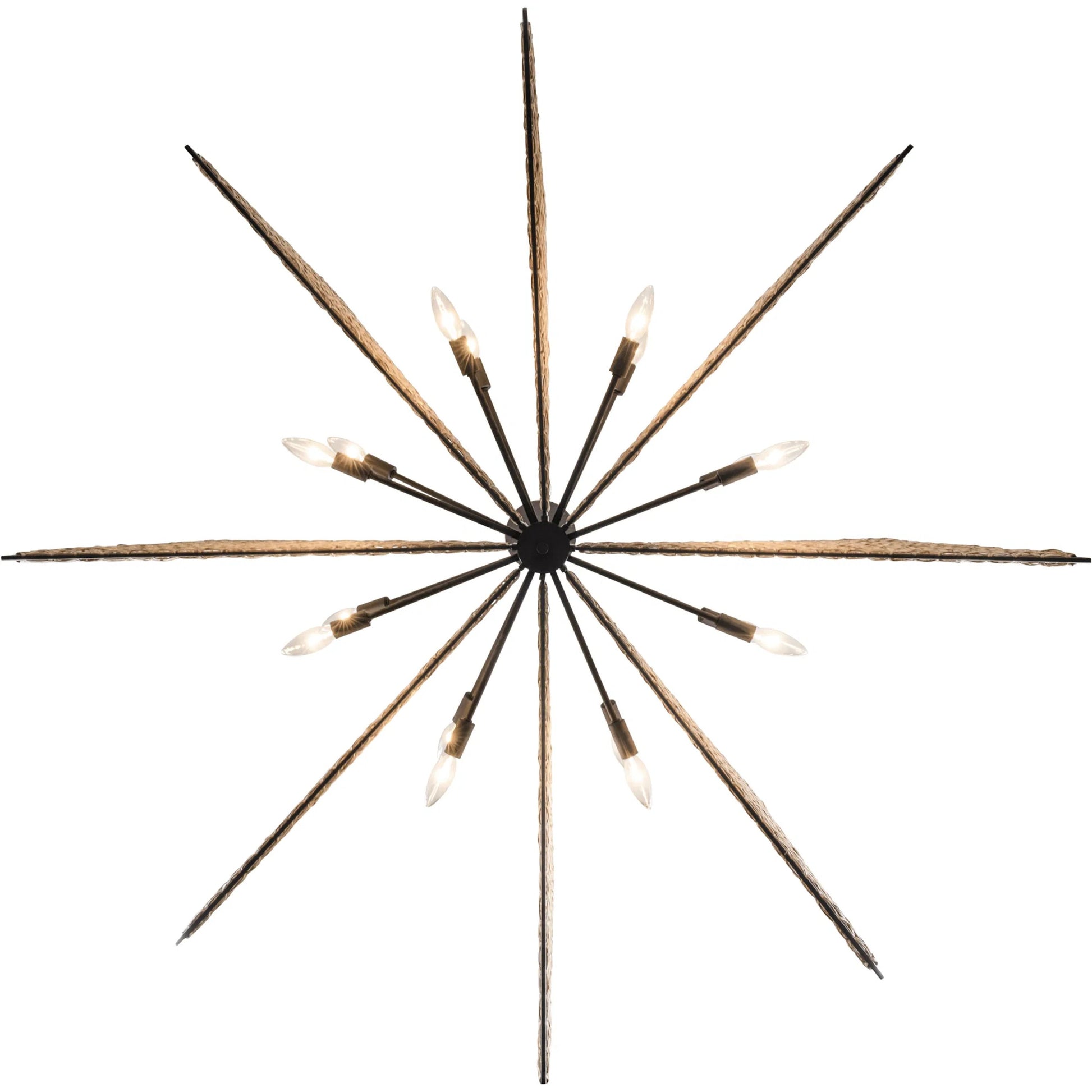 Machina Chandelier by Varaluz in matte black/sulihiya. Made from unique in a cottage & farmhouse style.