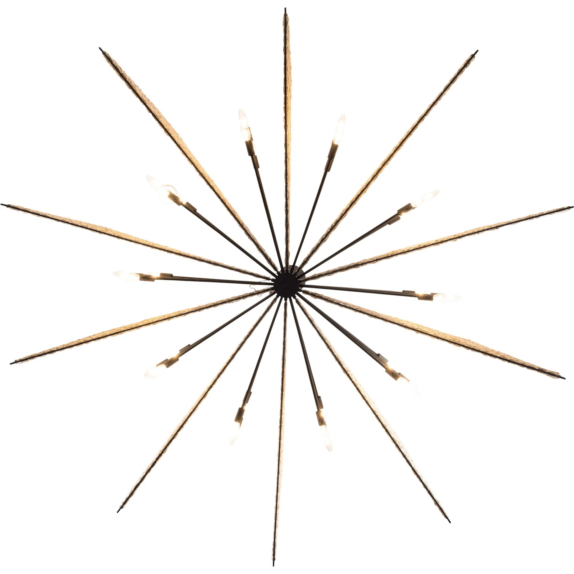 Machina Chandelier by Varaluz in matte black/sulihiya. Made from unique in a cottage & farmhouse style.