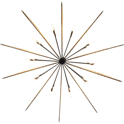 Machina Chandelier by Varaluz in matte black/sulihiya. Made from unique in a cottage & farmhouse style.