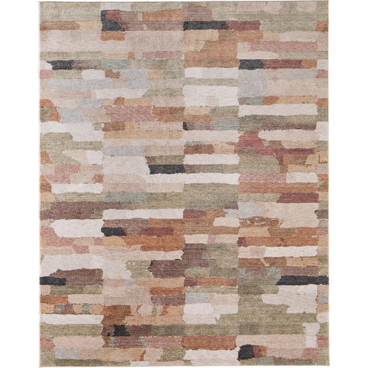 Pearson PRS39SHF Rug by Feizy in brown, tan, green. Made from polyester in a unique style.