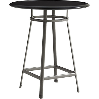 Del Mar High/Low Bistro Table by Tommy Bahama Outdoor in satin black. Made from unique in a unique style.
