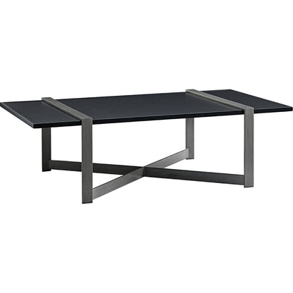 Del Mar Rectangular Cocktail Table by Tommy Bahama Outdoor in platinum gray. Made from unique in a modern style.