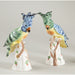 Hope Parrots (Set of 2) by Chelsea House. Made from hand painted ceramic in a coastal style.