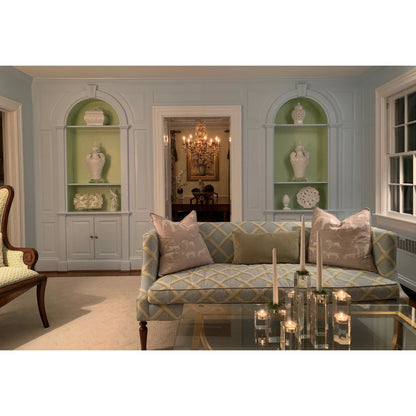 Peacock Cer Urn by Chelsea House in hand painted. Made from hand painted ceramic in a transitional style.