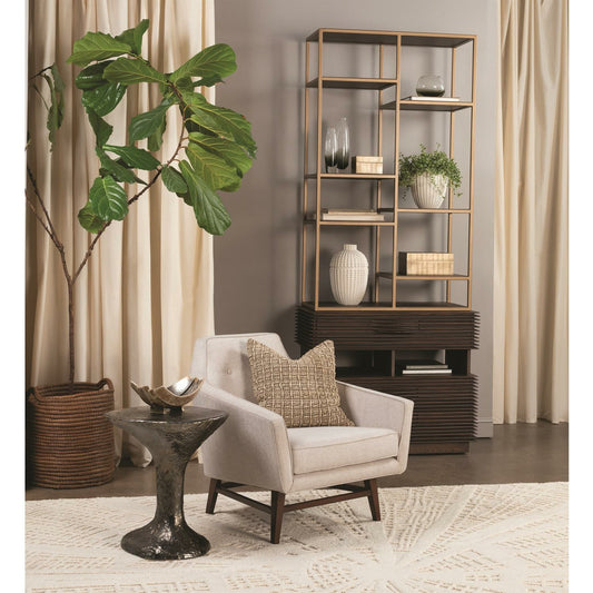 Oslo Etagere by Global Views. Made from iron in a modern style.