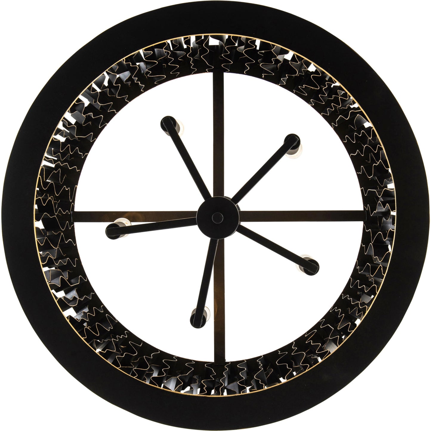 003 SI-1991381 | Additional Silo | Estela Pendant by Varaluz in matte black/french gold. Made from unique in a modern style.