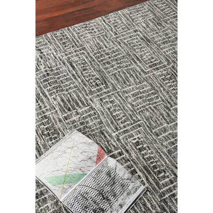 Aldridge Rug by Exquisite Rugs. Made from wool, bamboo silk in a unique style.