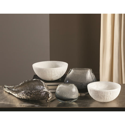Chiseled Alabaster Bowl by Global Views. Made from alabaster in a eclectic & global style.