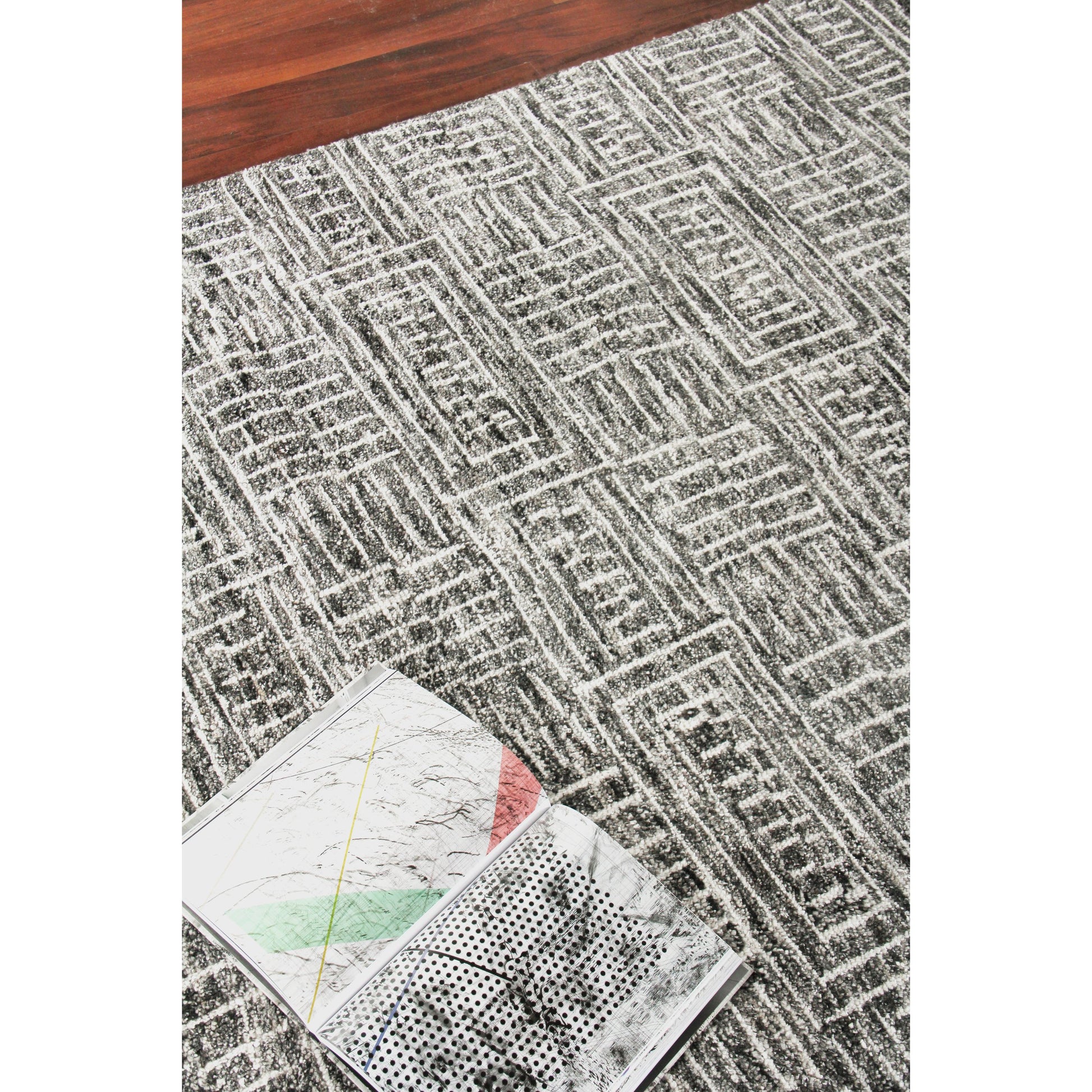 Aldridge Rug by Exquisite Rugs. Made from wool, bamboo silk in a unique style.