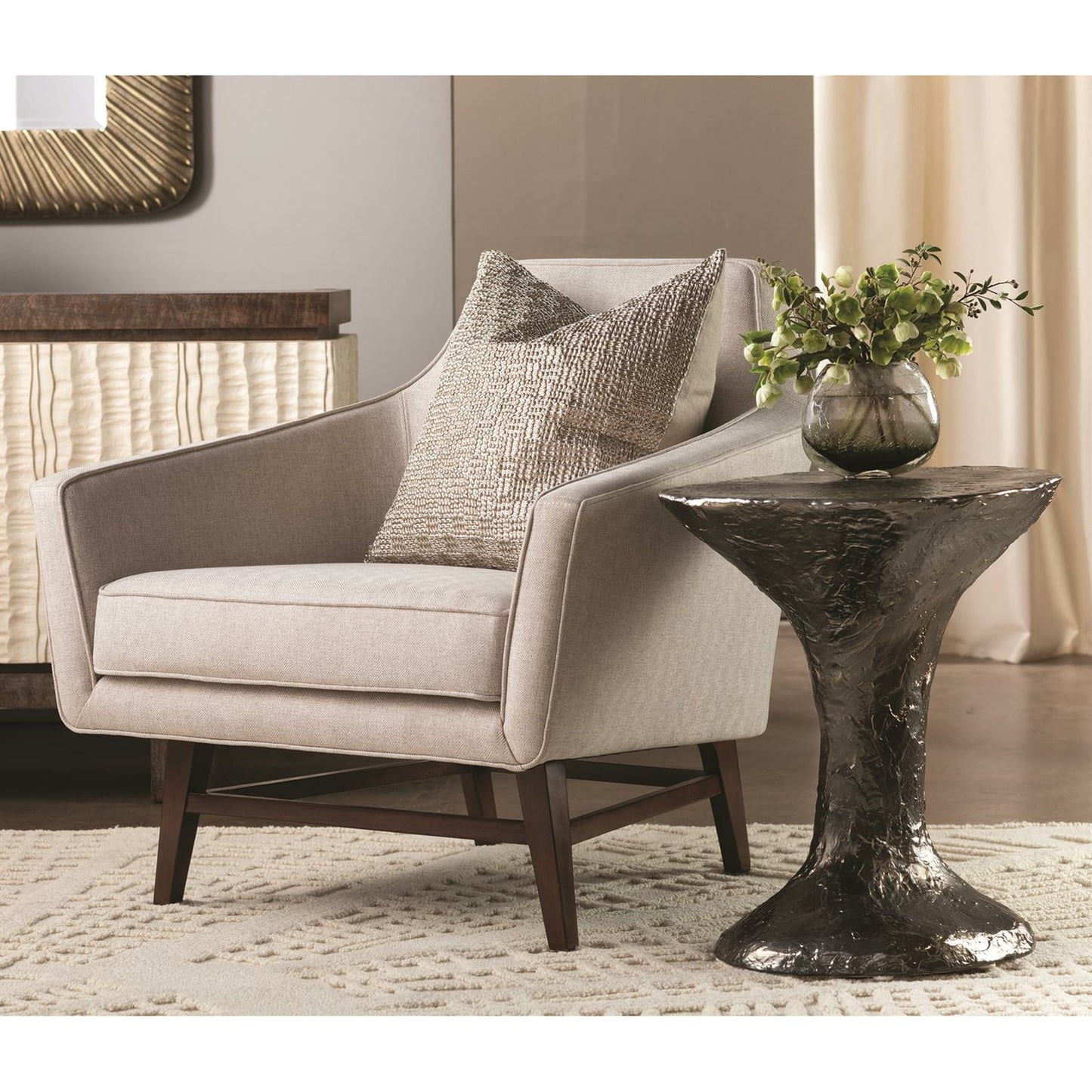 007 SR-892848 | Lifestyle | Primitive Accent Table by Global Views. Made from ceramic in a eclectic & global style.