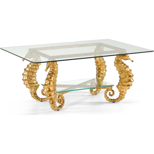 Seahorse Coffee Table by Chelsea House. Made from unique in a coastal style.