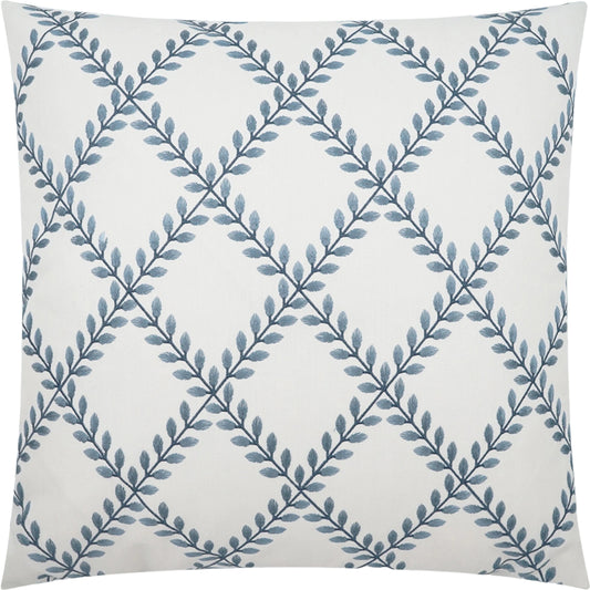 Clover Lane Pillow by DV Kap Home. Made from 100% polyester / embroidery: 100% viscose in a modern style.