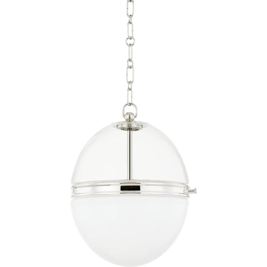 Donnell Pendant by Hudson Valley. Made from steel in a modern style.