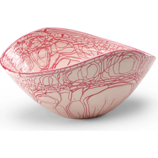 Pink Oval Centerpiece by Chelsea House in pink. Made from unique in a unique style.