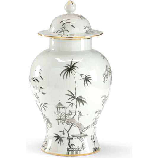 Chinoisserie Jar by Chelsea House. Made from unique in a eclectic & global style.