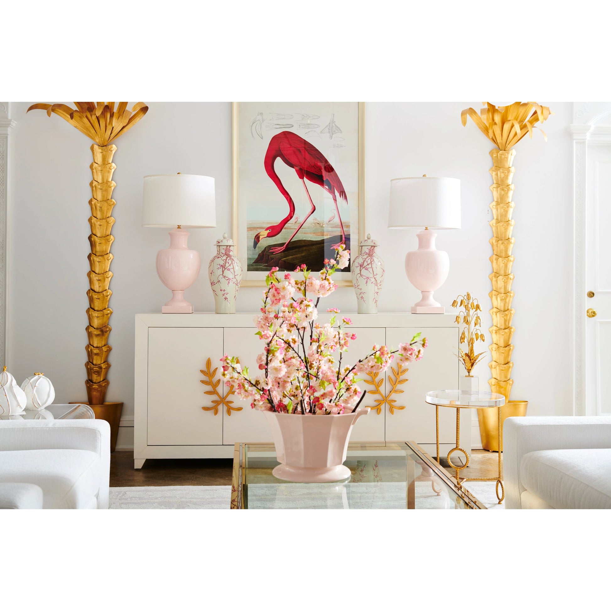 Slender Temple Jar by Chelsea House in hand painted. Made from hand painted in a eclectic & global style.