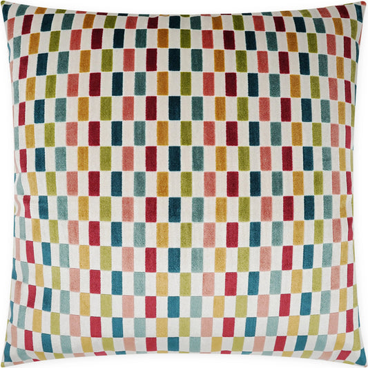 Weekend Throw Pillow by DV Kap Home. Made from 43% polyester, 57% rayon in a modern style.