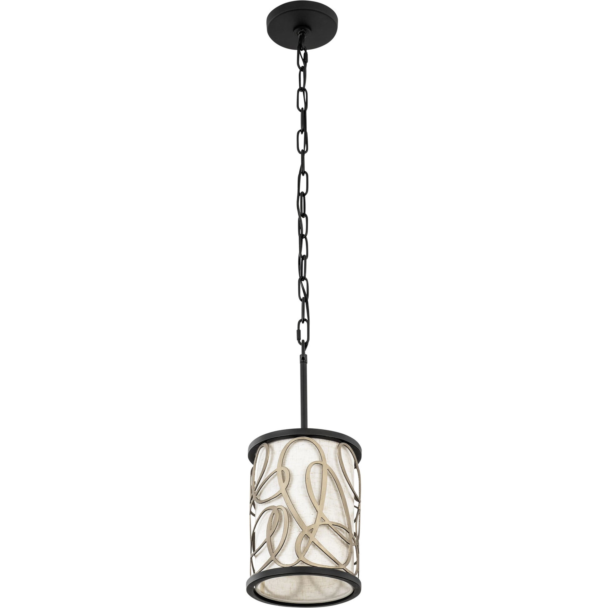 Scribble Mini Pendant by Varaluz in matte black/artifact. Made from unique in a modern style.