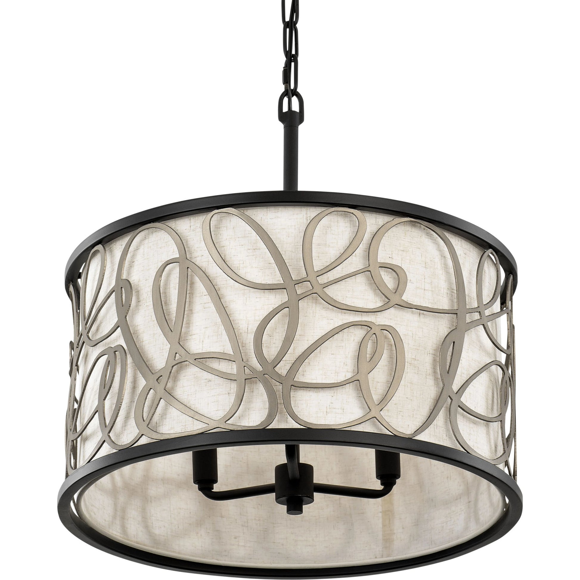Scribble Convertible Pendant by Varaluz in matte black/artifact. Made from unique in a modern style.