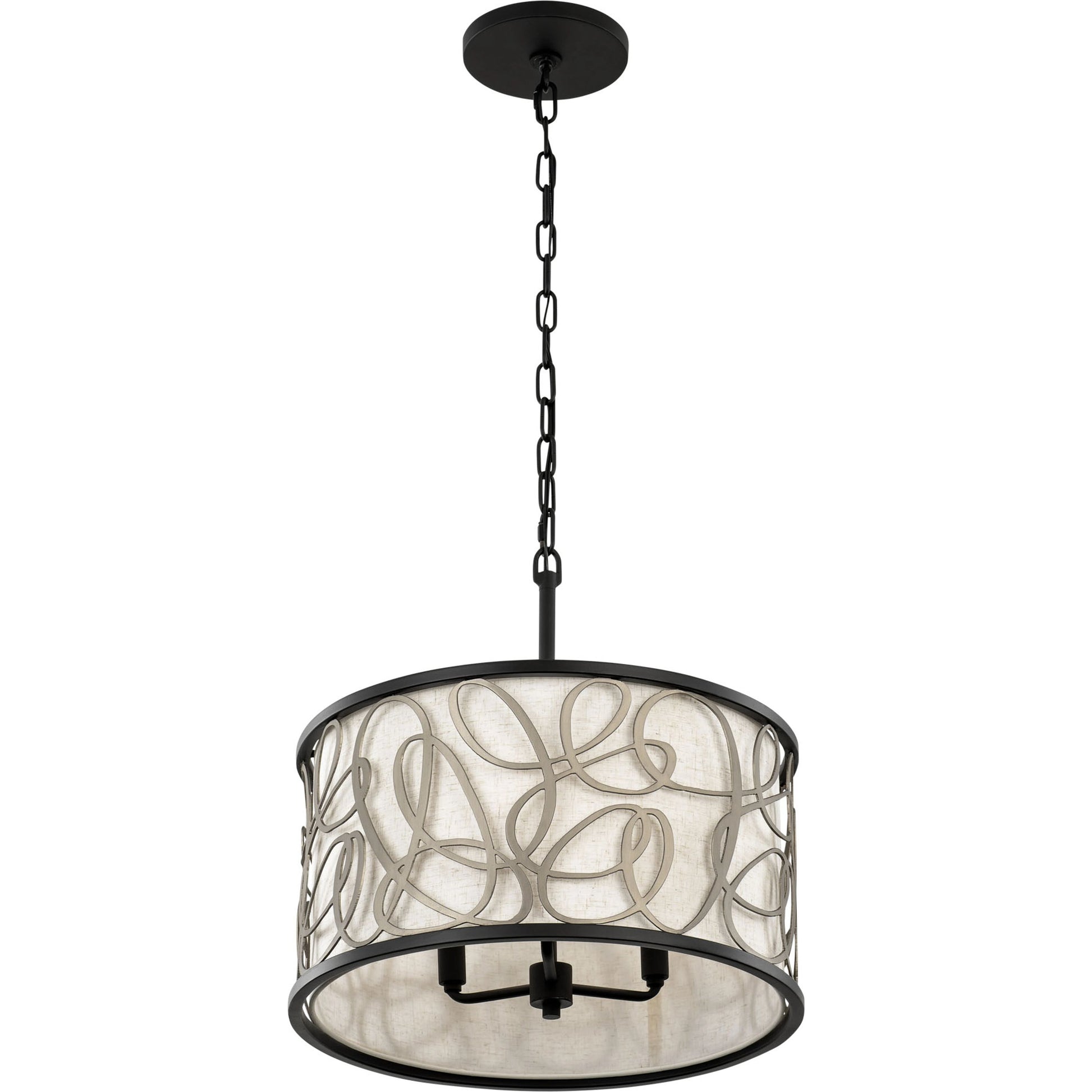 Scribble Convertible Pendant by Varaluz in matte black/artifact. Made from unique in a modern style.
