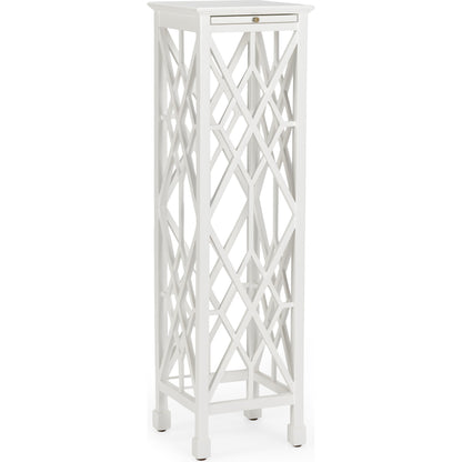 George III Plant Stand by Chelsea House in walnut finish. Made from wood in a eclectic & global style.