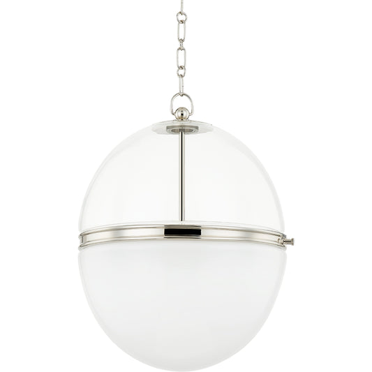 Donnell Pendant by Hudson Valley. Made from steel in a modern style.