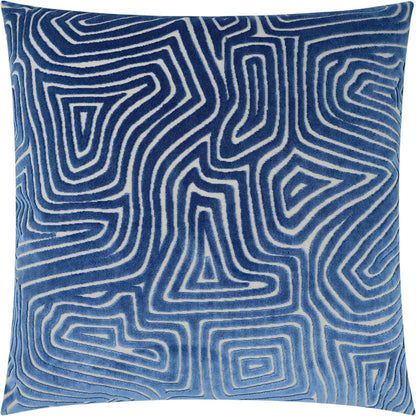 Vertigo Throw Pillow by DV Kap Home. Made from 58% polyester, 42% viscose in a modern style.