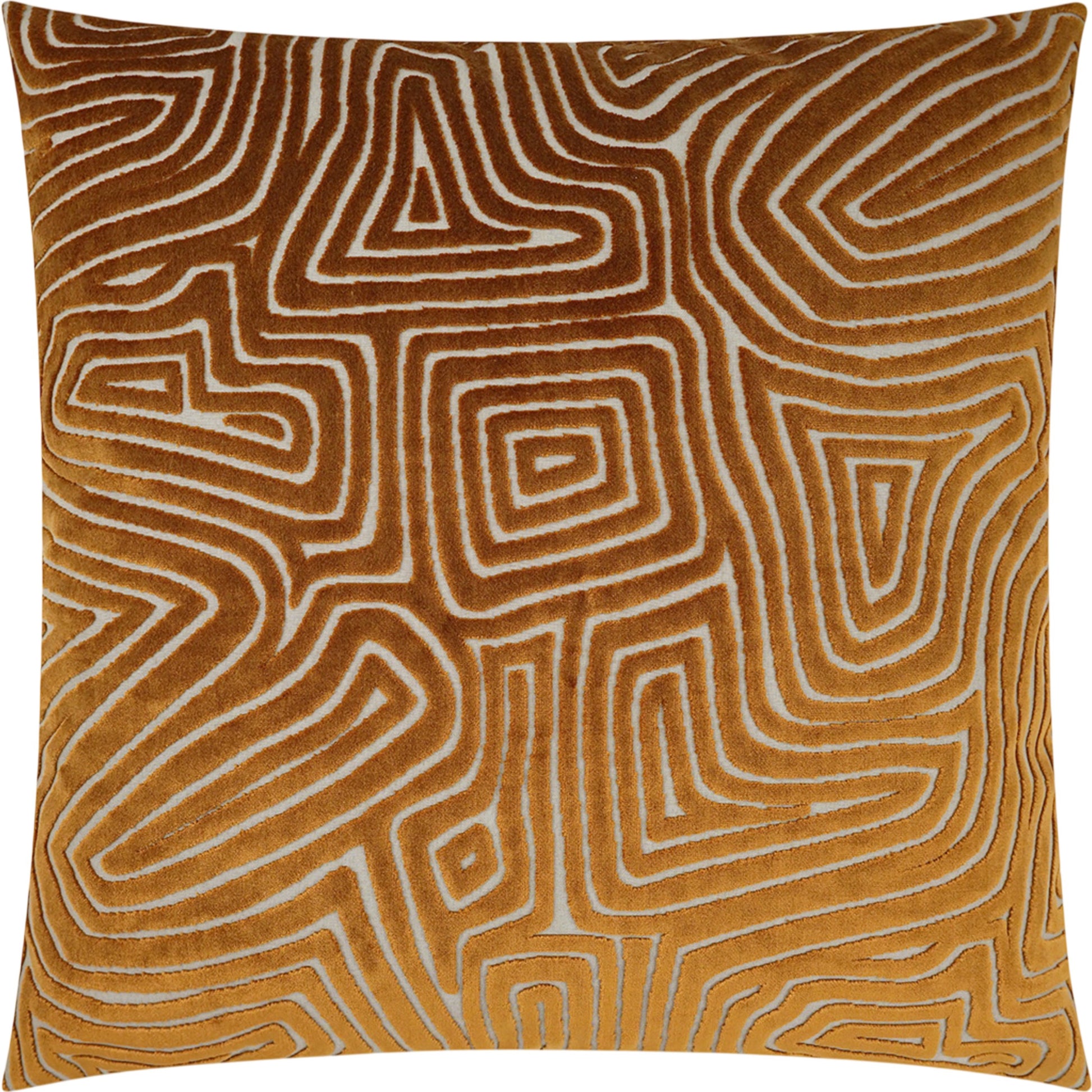 Vertigo Throw Pillow by DV Kap Home. Made from 58% polyester, 42% viscose in a modern style.