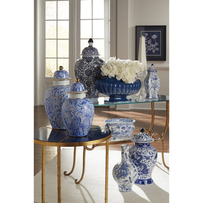 Marbelized Covered Urn by Chelsea House. Made from unique in a eclectic & global style.
