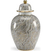 Gray, White, Gold / Large