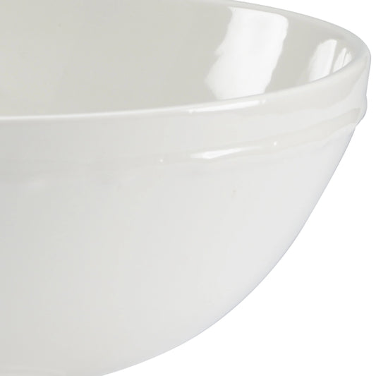 Pedestal Centerpiece by Chelsea House in off white glaze. Made from off white glaze in a transitional style.